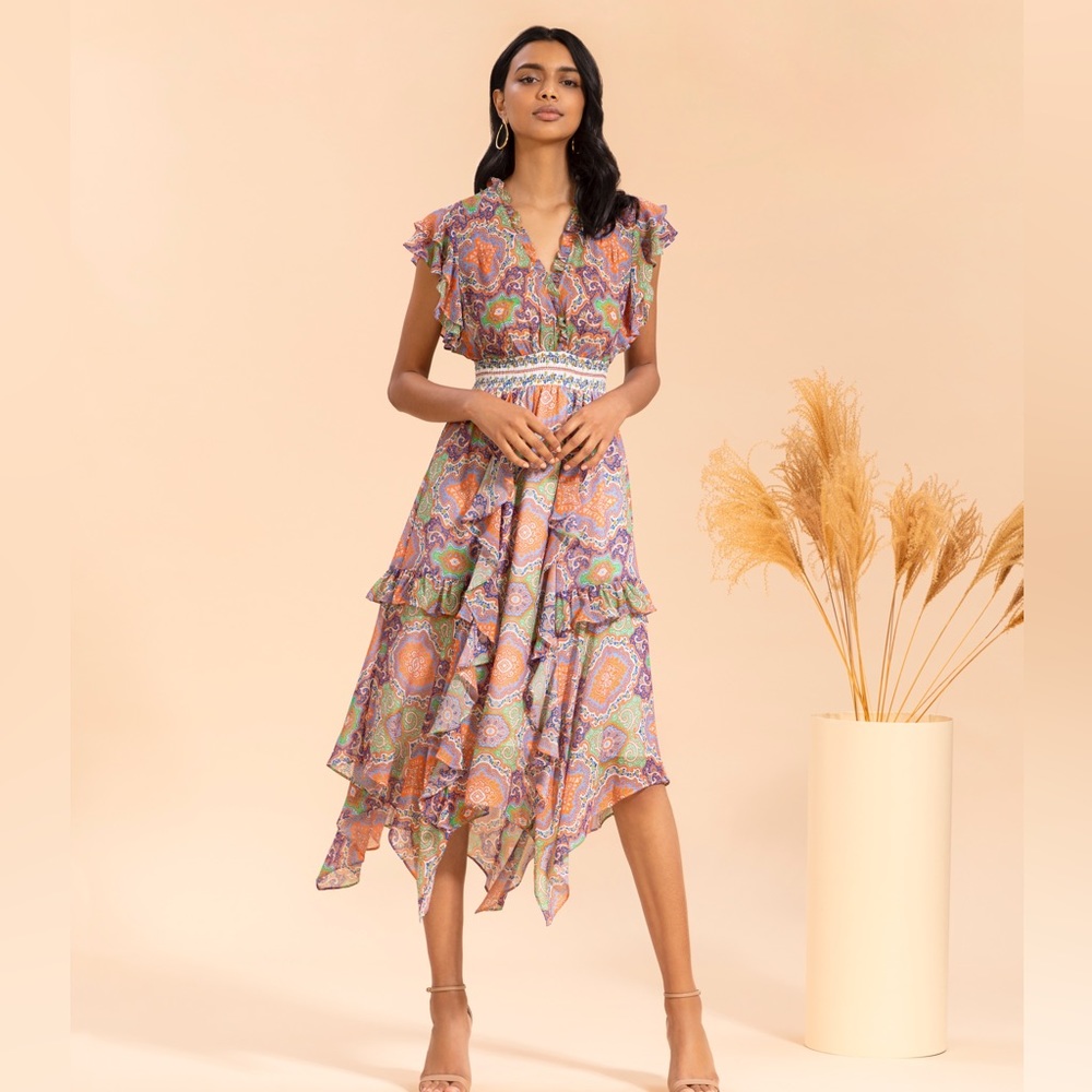 Shoshanna SUPF 2020 midi dress size 4, never worn